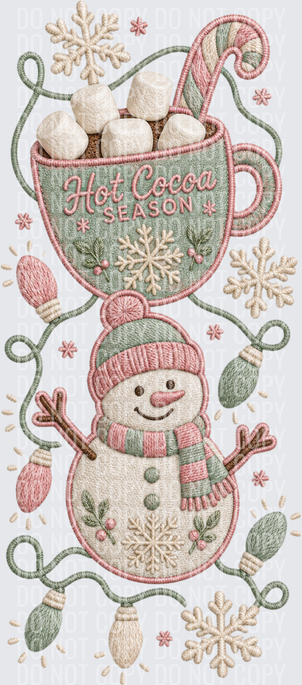hot cocoa season sleeve