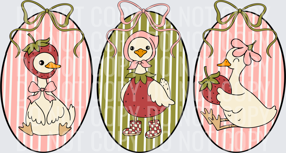 Strawberry Goose Coquette