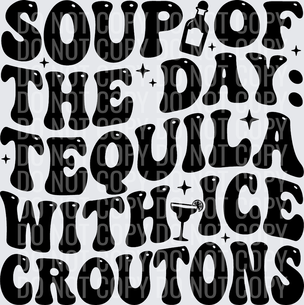 soup of the day tequila ice cubes hwds