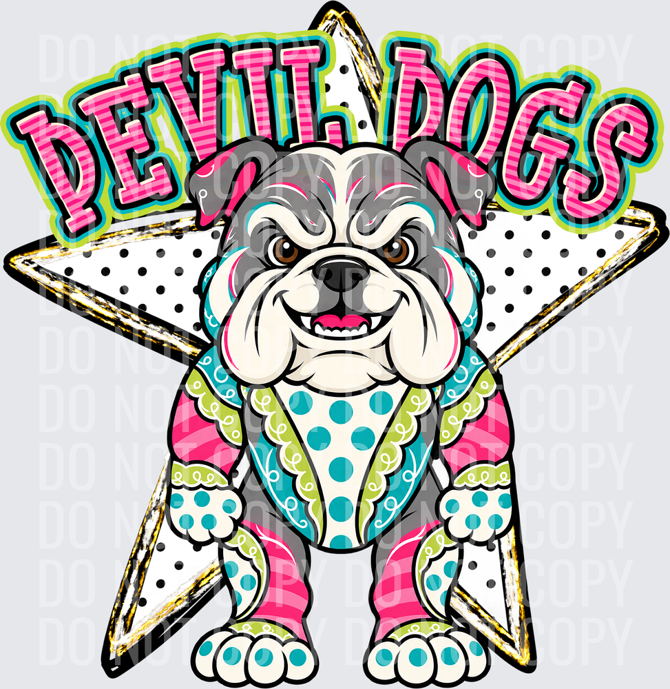 KayndiDesigns 10.26 Pattern Parade Star Devil Dogs 4
