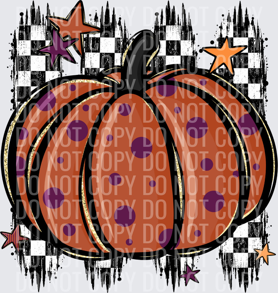 POLKA DOT PUMPKIN