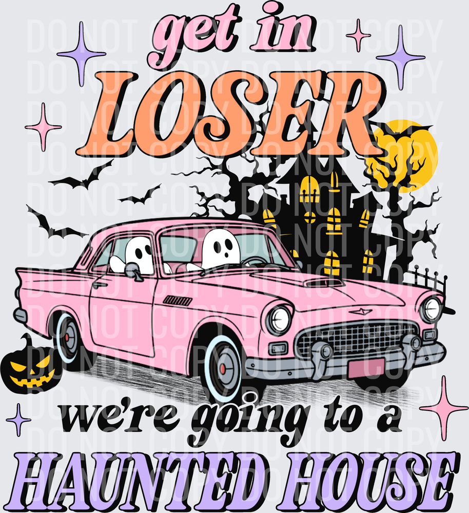 Get in loser haunted house