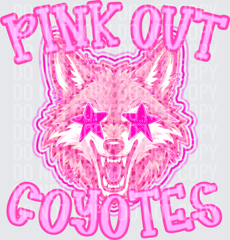KayndiDesigns 09.26 Pink Out Coyotes