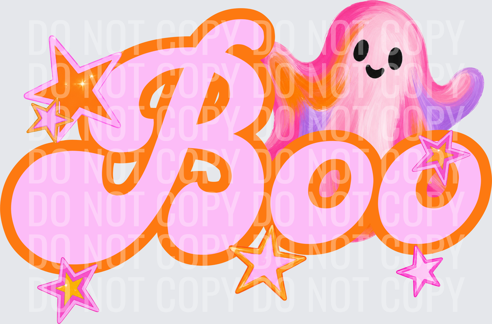 boo pumpkin stars