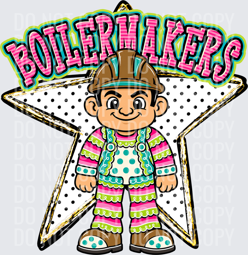 KayndiDesigns 10.26 Pattern Parade Star Boilermakers