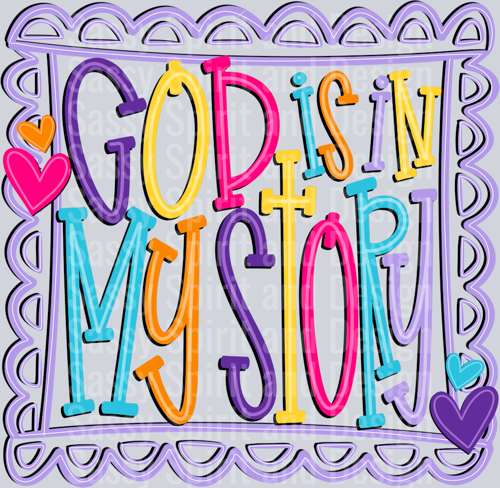 God Is In My Story Doodle Bright