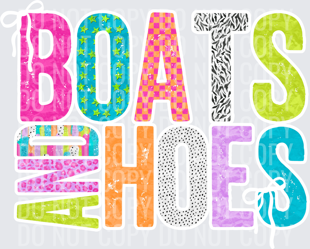 Boats and hoes