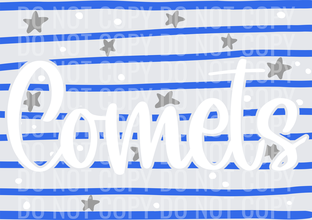 CometsRoyalGrayWhite