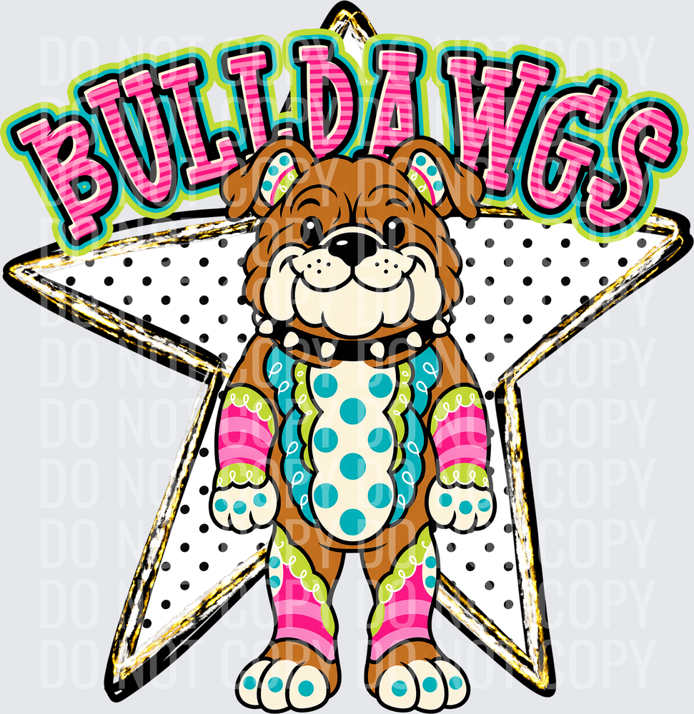 KayndiDesigns 10.26 Pattern Parade Star Bulldawgs 3