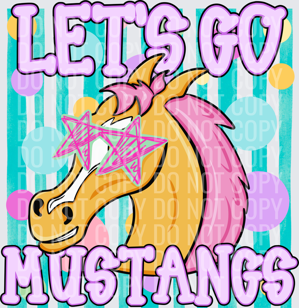 Let’s go Mustang
