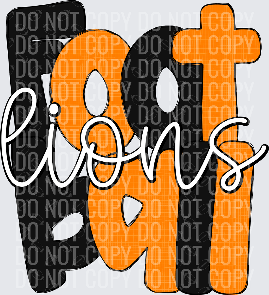 LionsFootball-BlackOrange