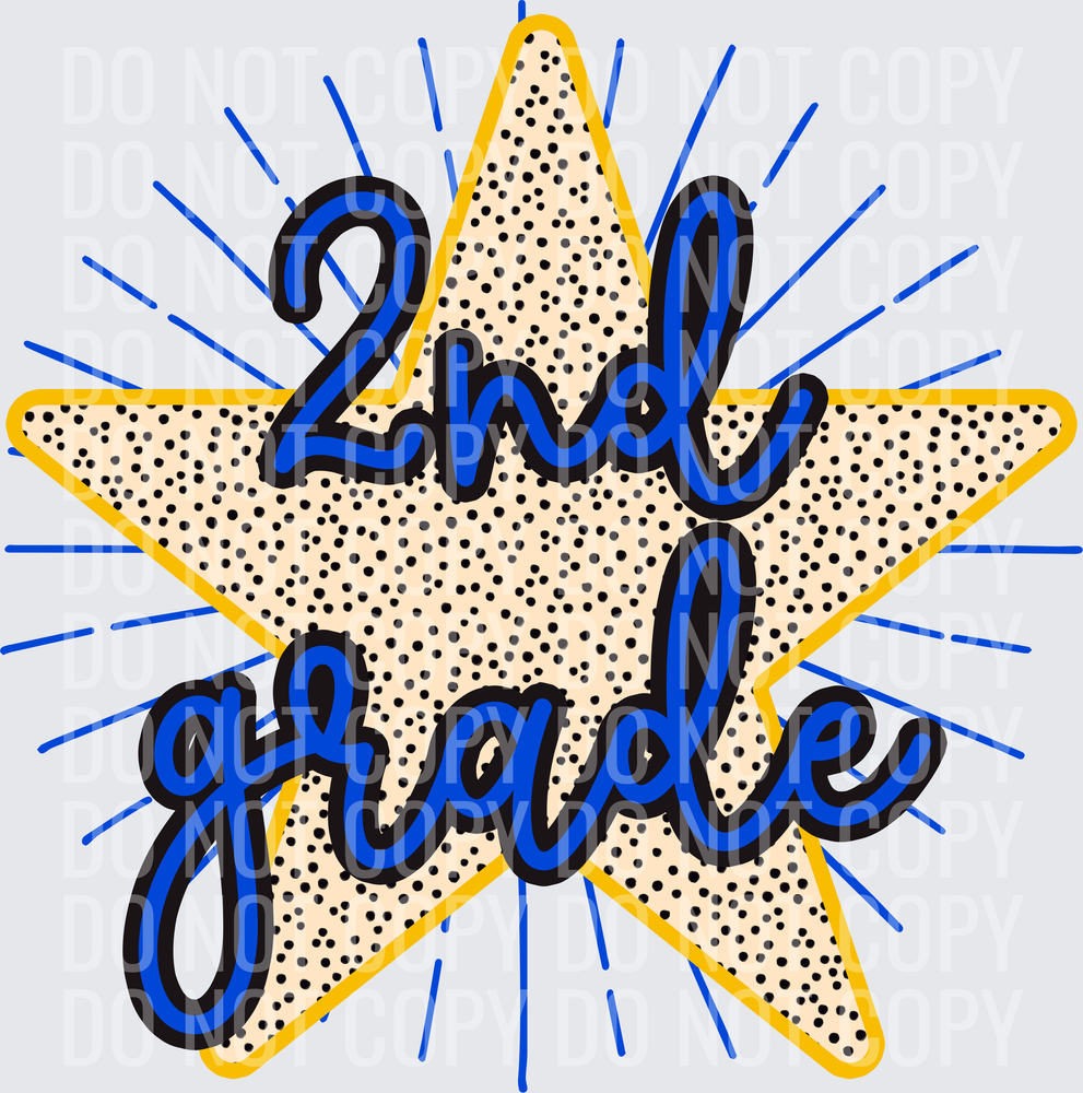 2nd grade yellow blue