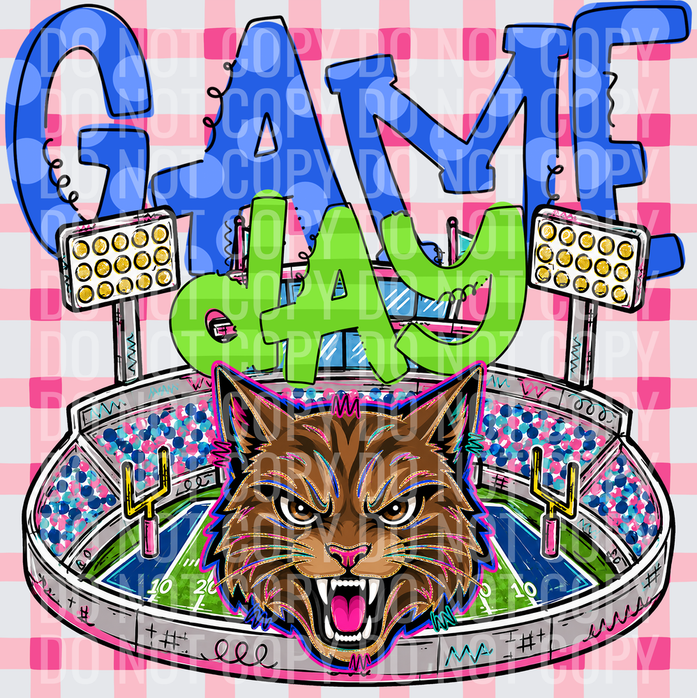 KayndiDesigns 08.26 Game Day Stadium Bobcats