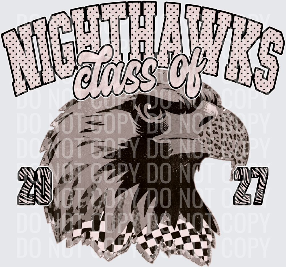 KayndiDesigns 10.26 Class of 2027 Neutral Nighthawks