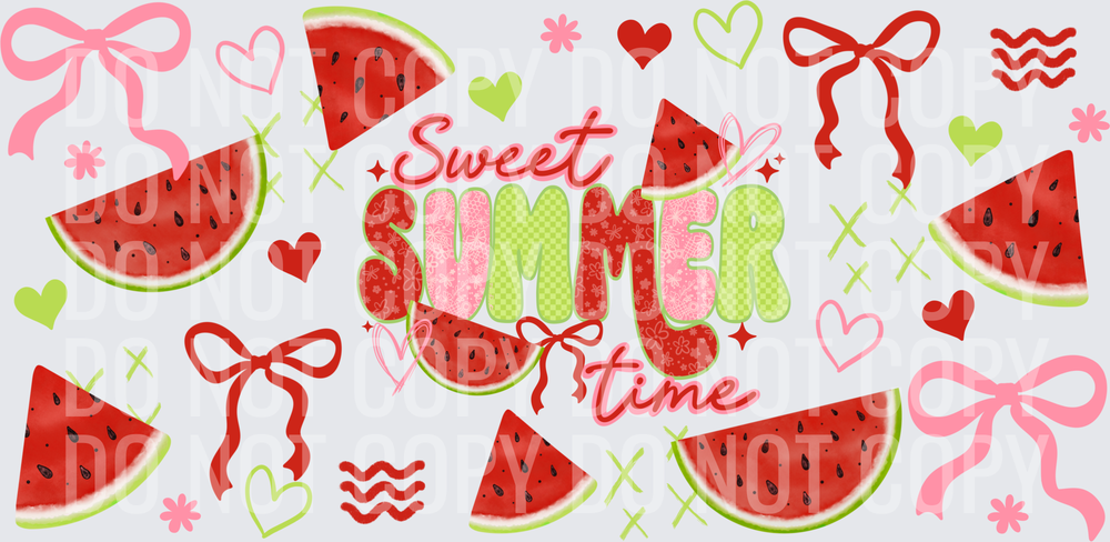 sweet summertime 16oz glass wrap
