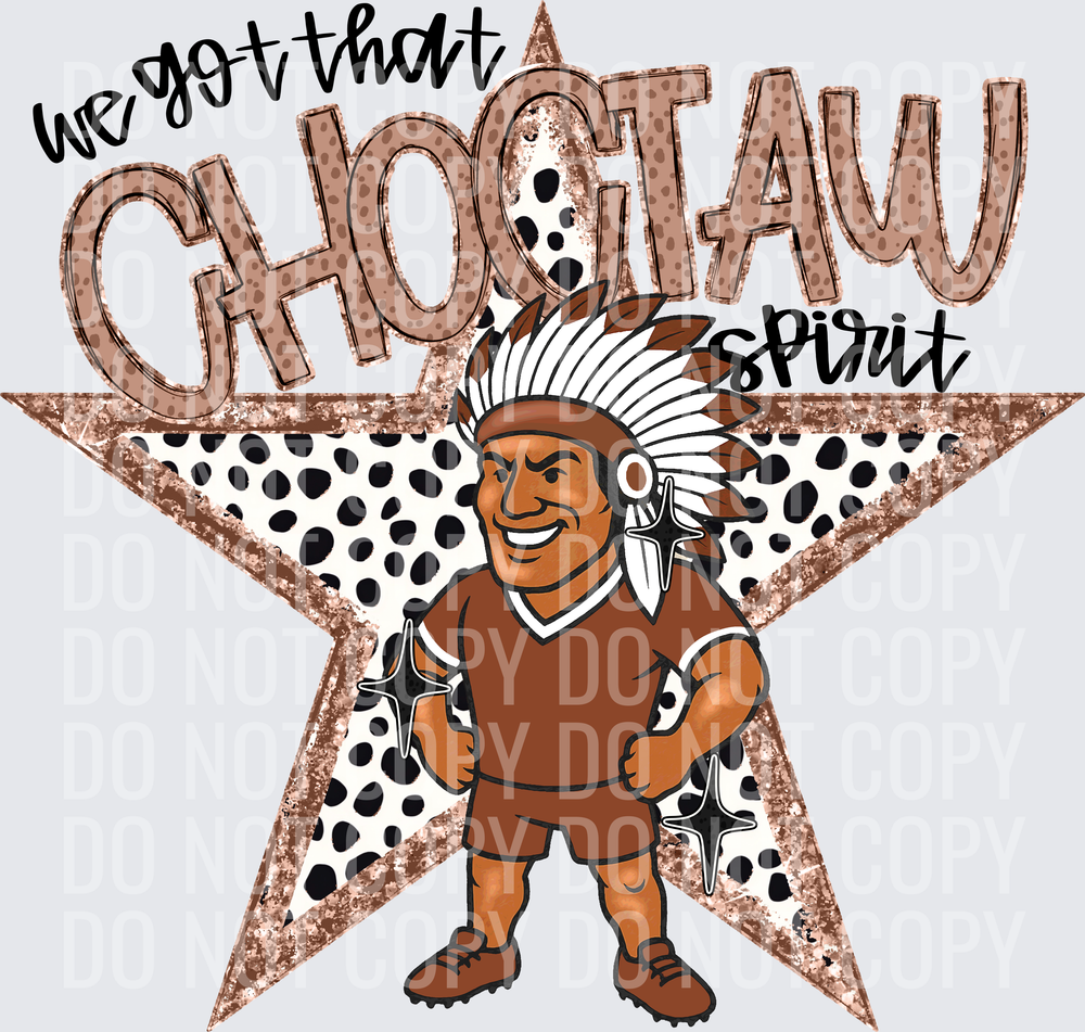 KayndiDesigns 09.26 We Got That Spirit Choctaw Brown