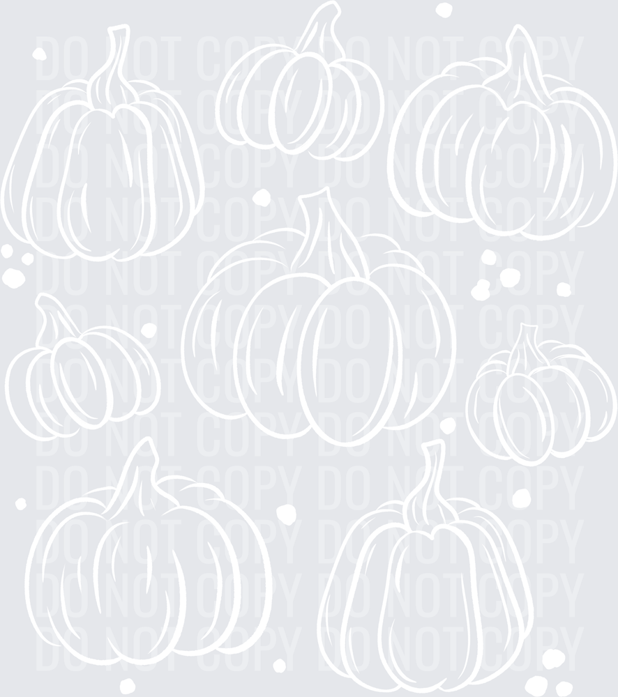 Pumpkins_Single_color_White