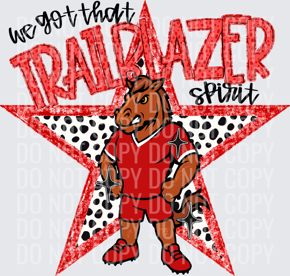 KayndiDesigns 09.26 We Got That Spirit Trailblazer Red