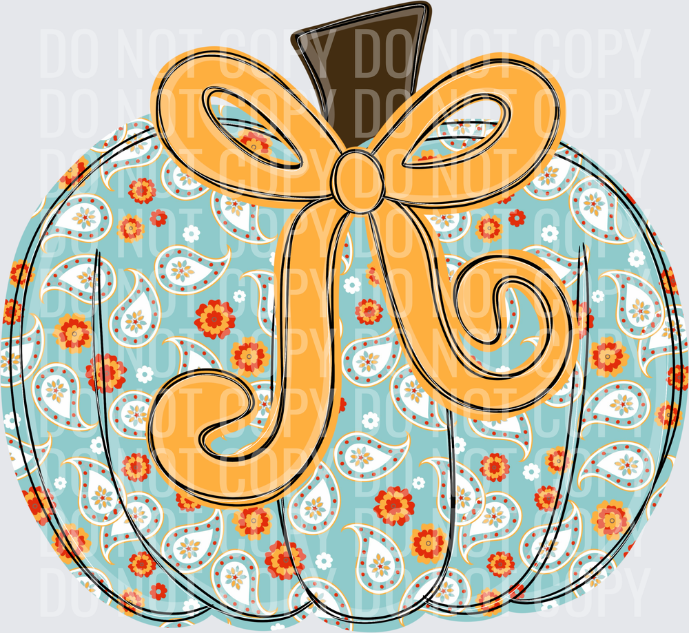 paisley pumpkin