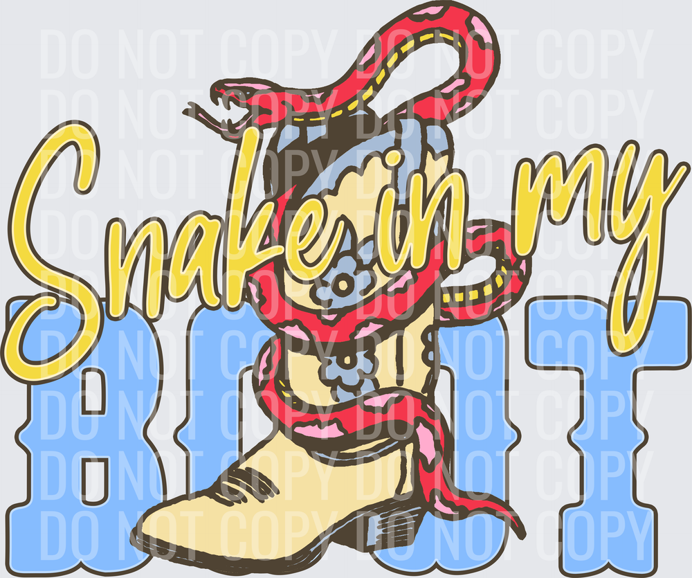 KayndiDesigns 06.26 Snake in My Boot