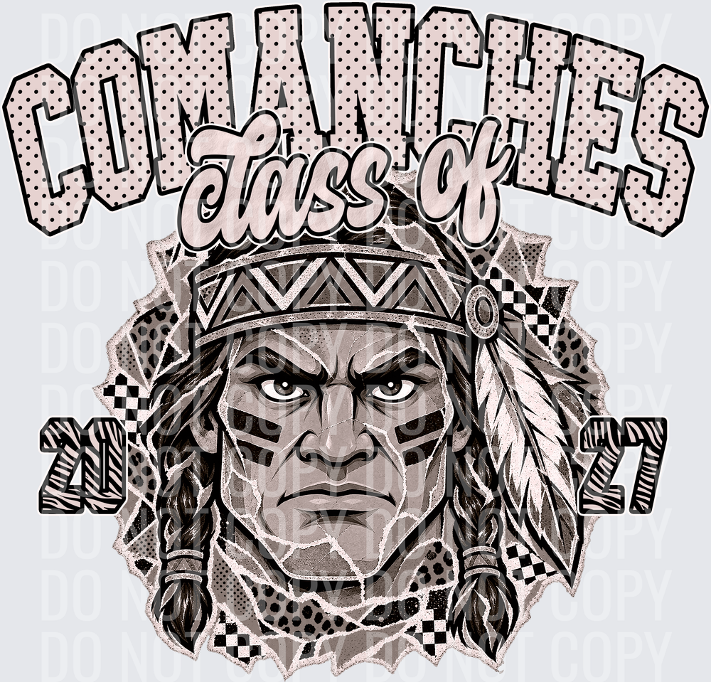 KayndiDesigns 10.26 Class of 2027 Neutral Comanches 2