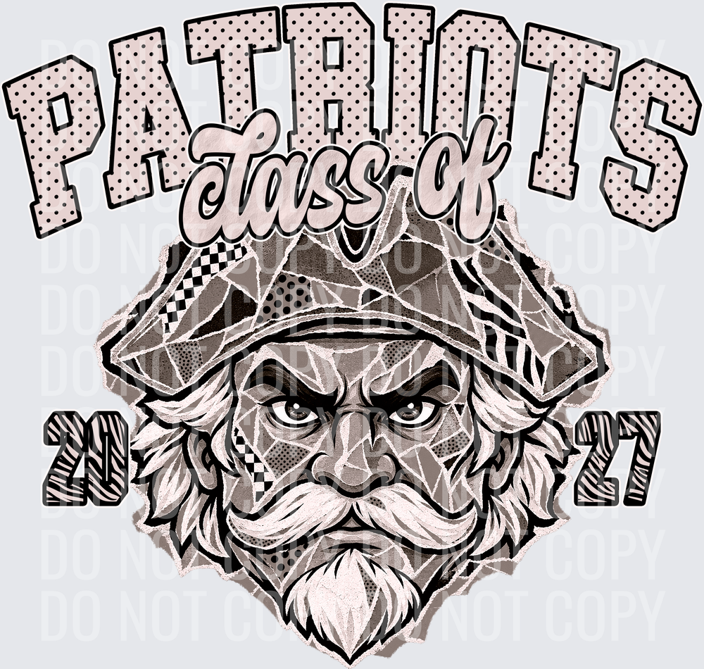 KayndiDesigns 10.26 Class of 2027 Neutral Patriots 3