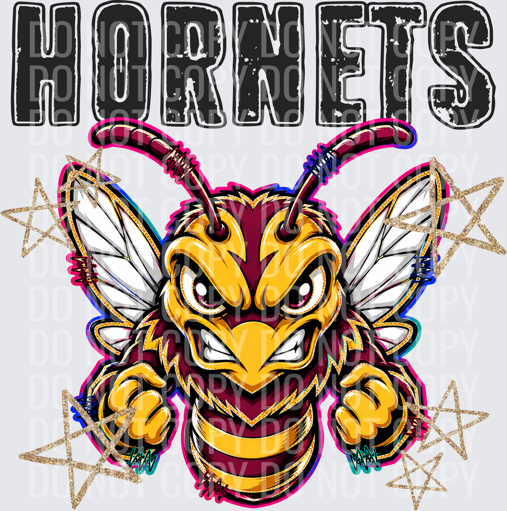 KayndiDesigns 08.26 Grunge Varsity Hornets 4