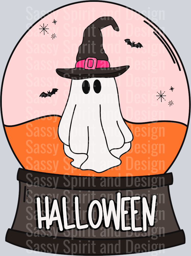 Halloween Globe Doodle