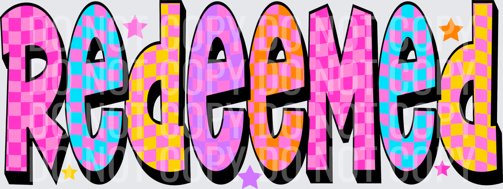 REDEEMED CHECKERED