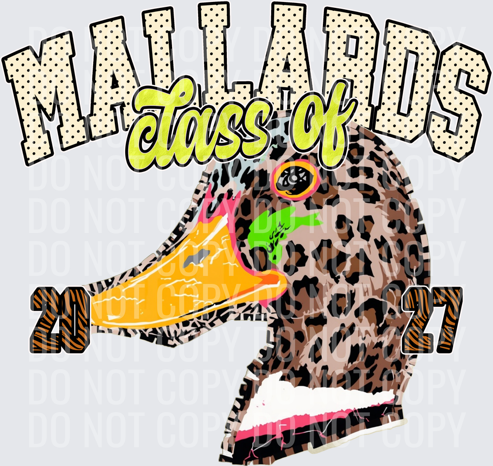 KayndiDesigns 10.26 Class of 2027 Bright Mallards