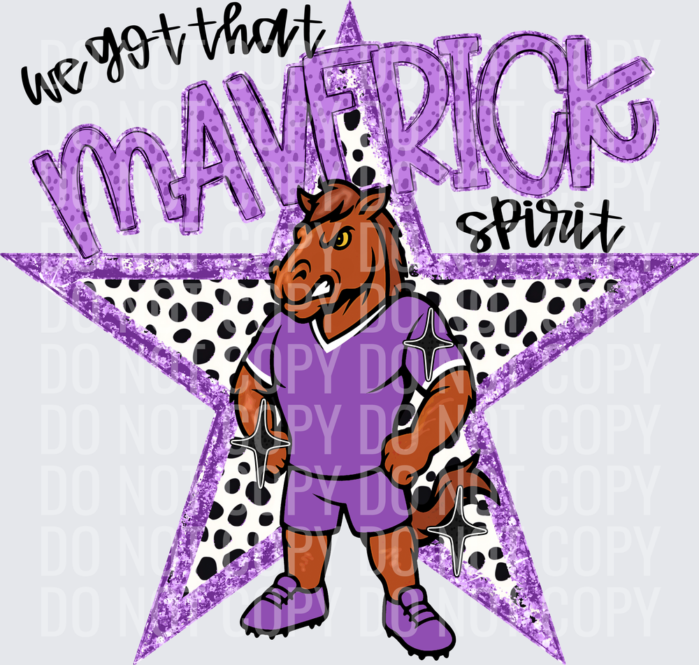 KayndiDesigns 09.26 We Got That Spirit Maverick Purple