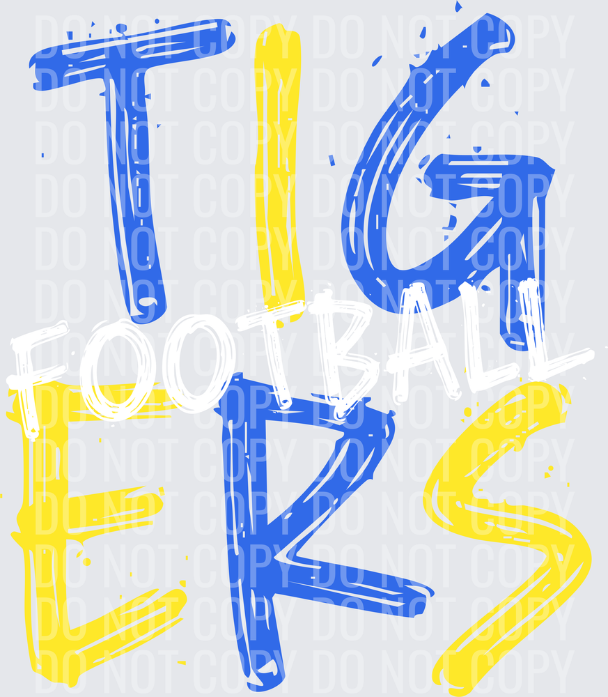 TigersFootballRoyalYellow