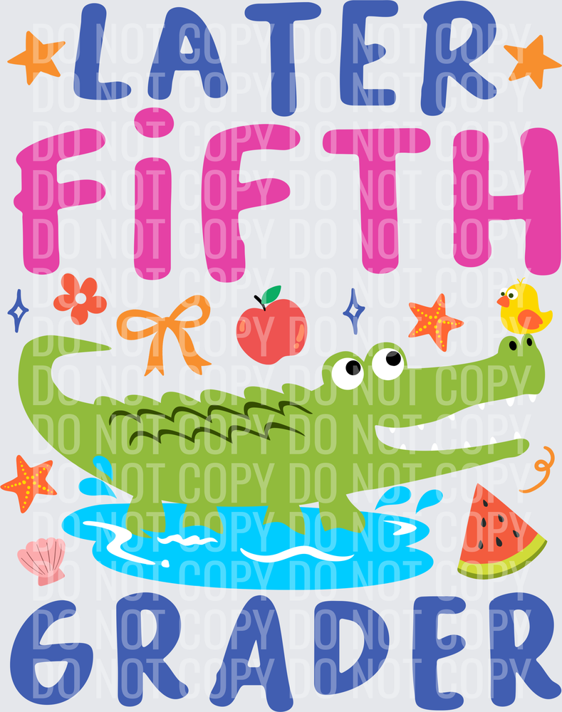 Later Fifth Grader