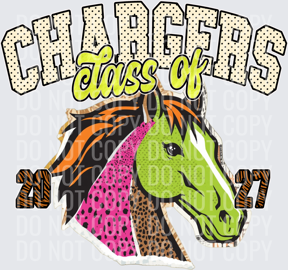 KayndiDesigns 10.26 Class of 2027 Bright Chargers