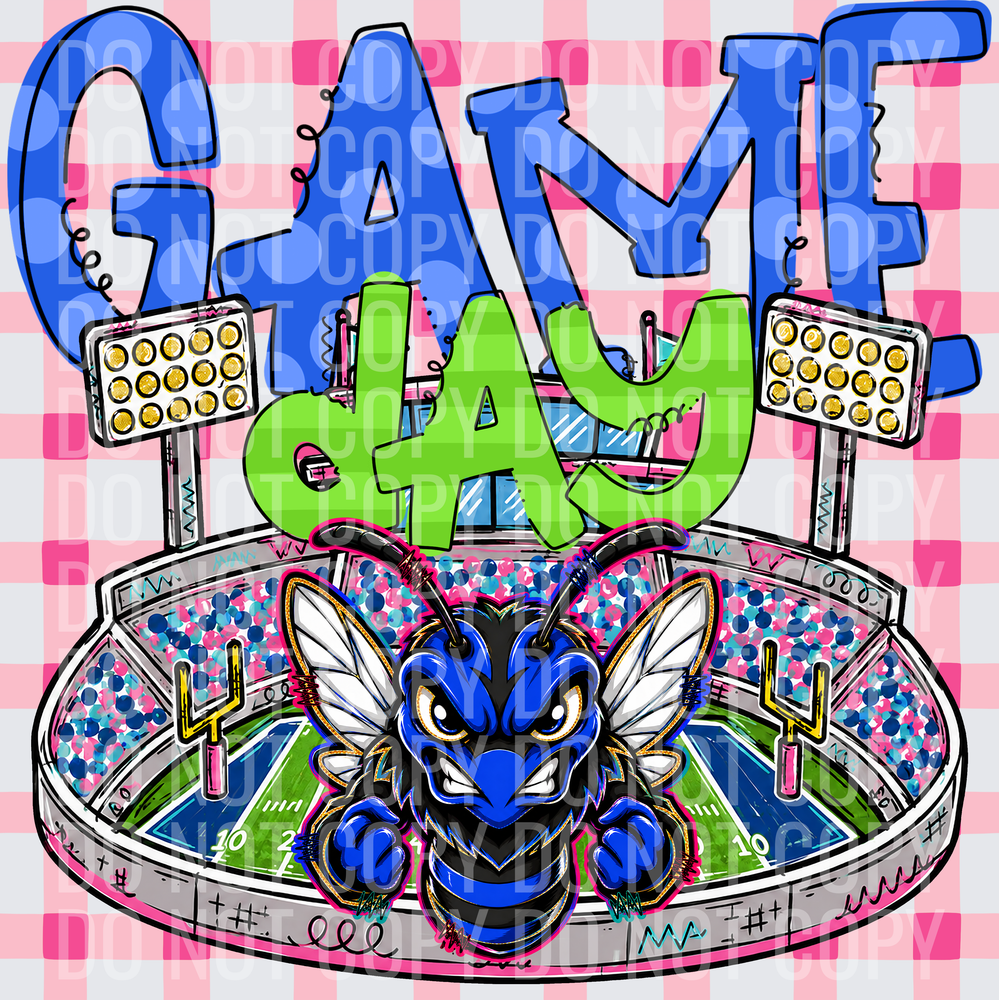 KayndiDesigns 08.26 Game Day Stadium Hornets 5