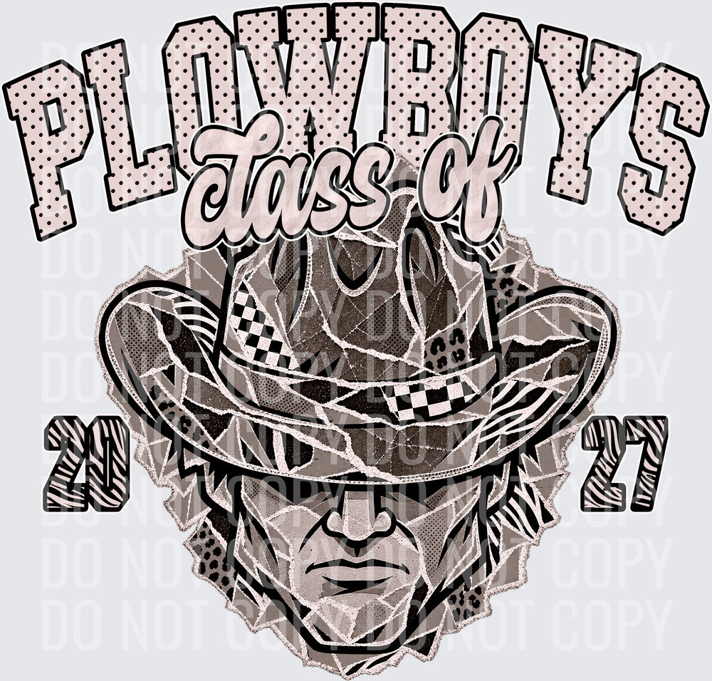 KayndiDesigns 10.26 Class of 2027 Neutral Plowboys