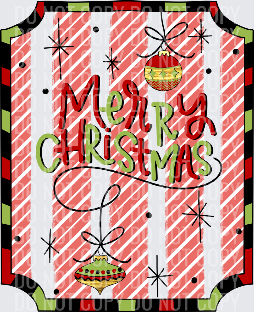 Merry Chrsitmas frame 2