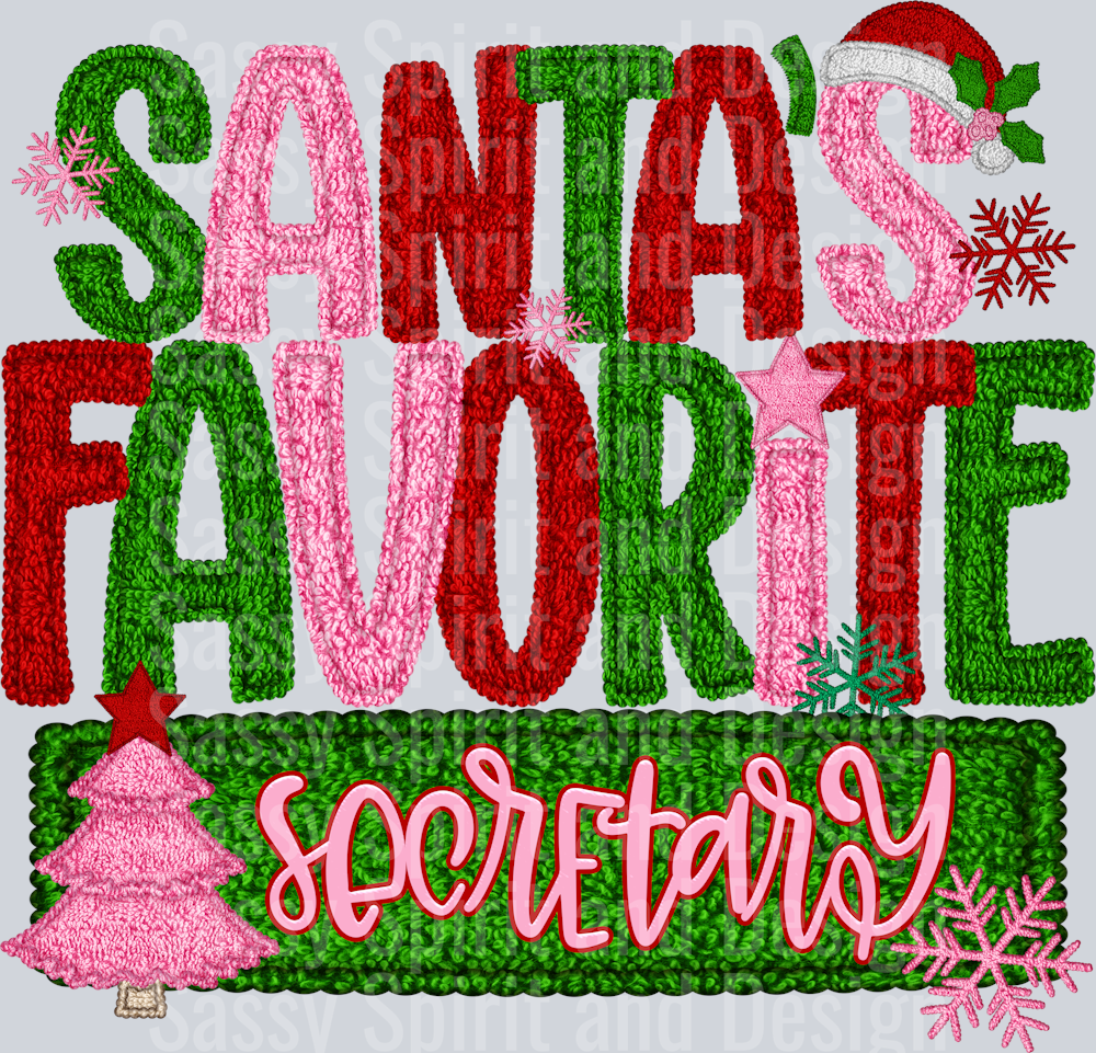 SANTAS FAVORITE secretary