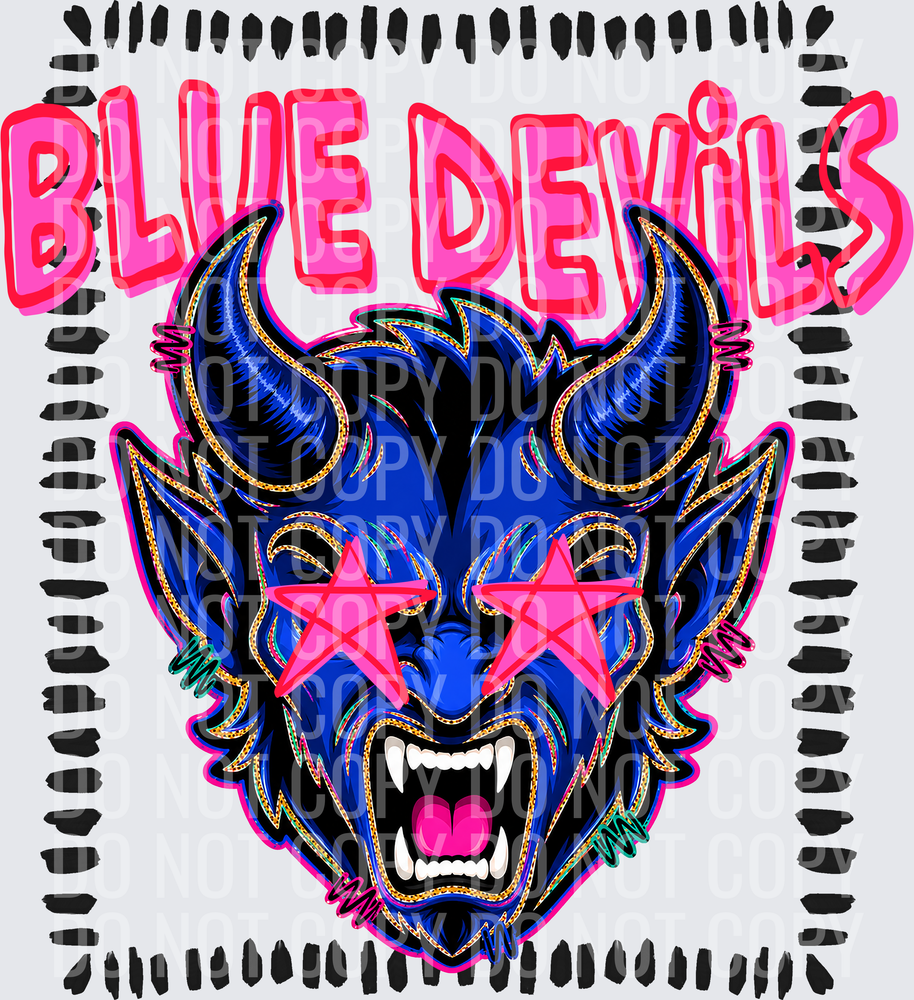 KayndiDesigns 08.26 Starstruck Blue Devils