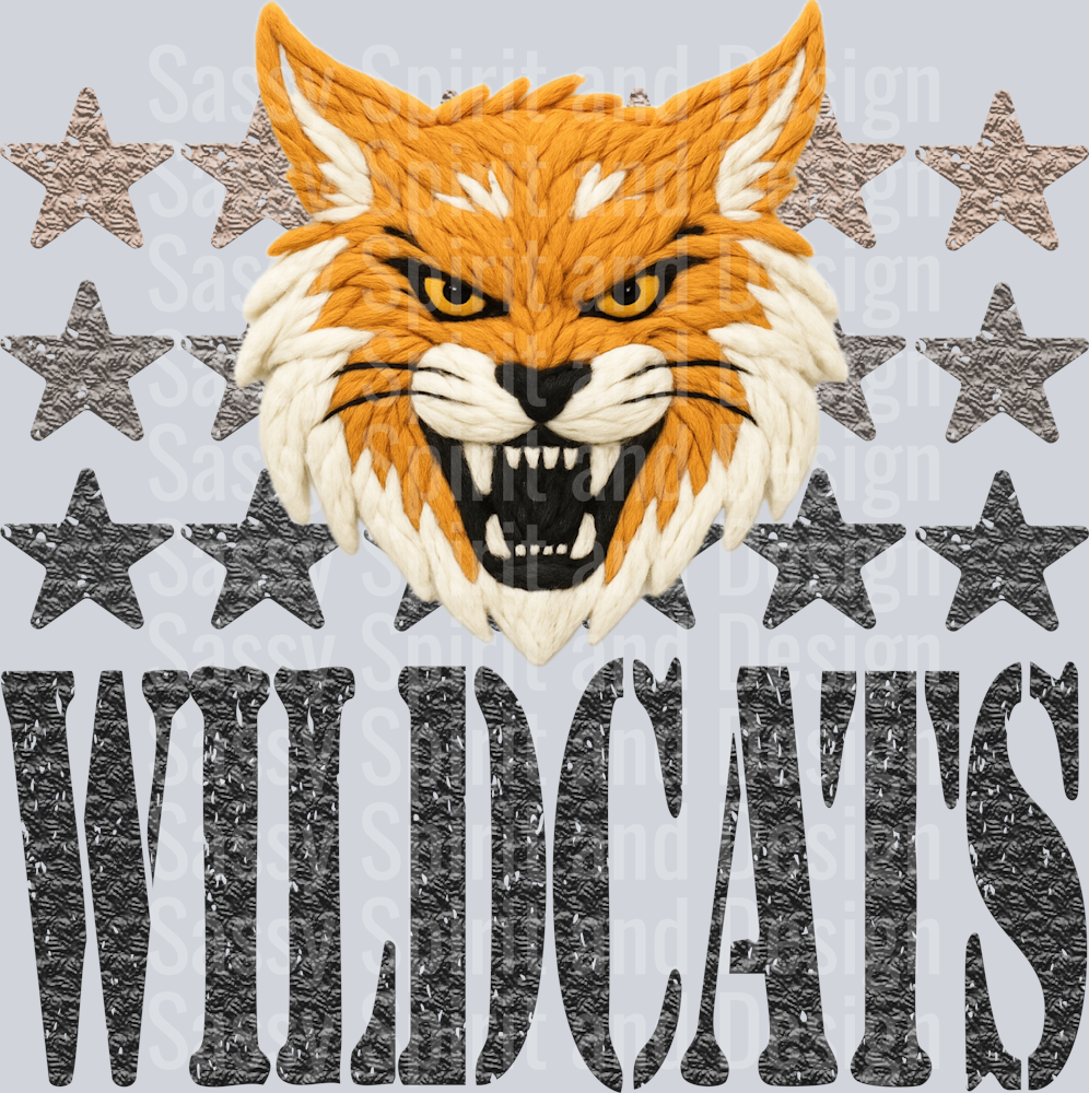 YARN MASCOTS WILDCATS