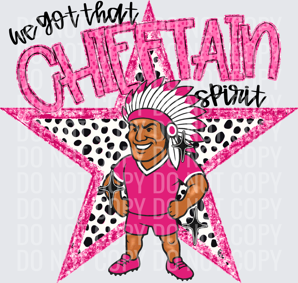 KayndiDesigns 09.26 We Got That Spirit Chieftain Pink