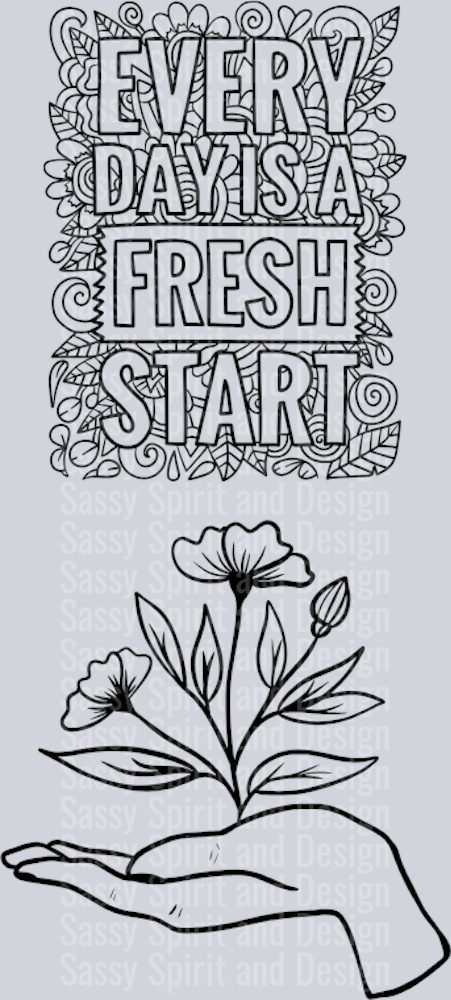 floral hand cup wrap