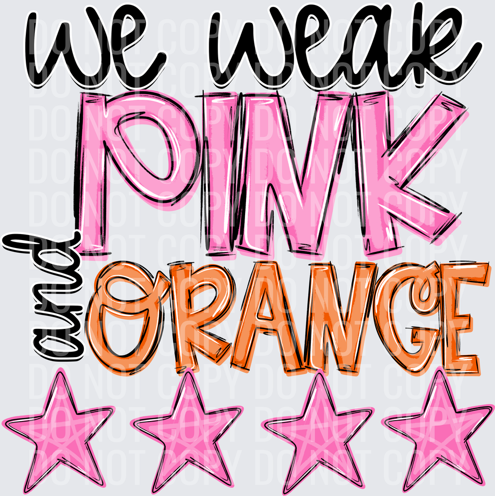 Pink & Orange
