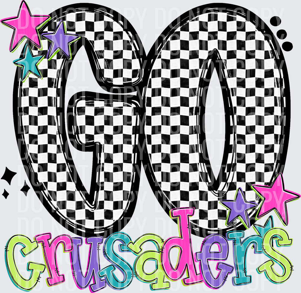 crusadersGo Checker Neons 0926-0025