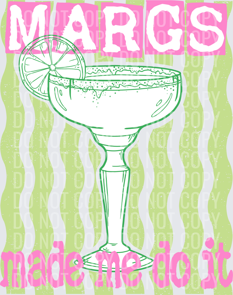 Margs made me do it white background
