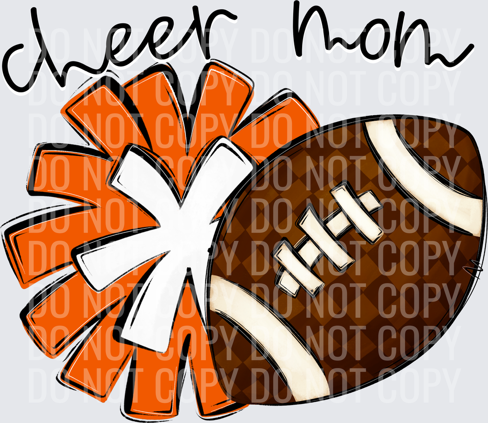 Cheer Mom - CC0926-0022 - Orange-1