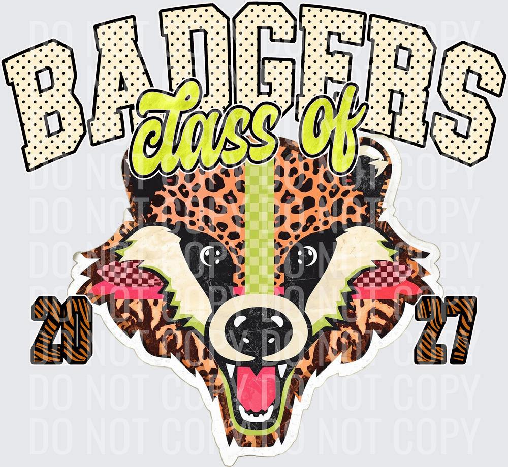 KayndiDesigns 10.26 Class of 2027 Bright Badgers 2