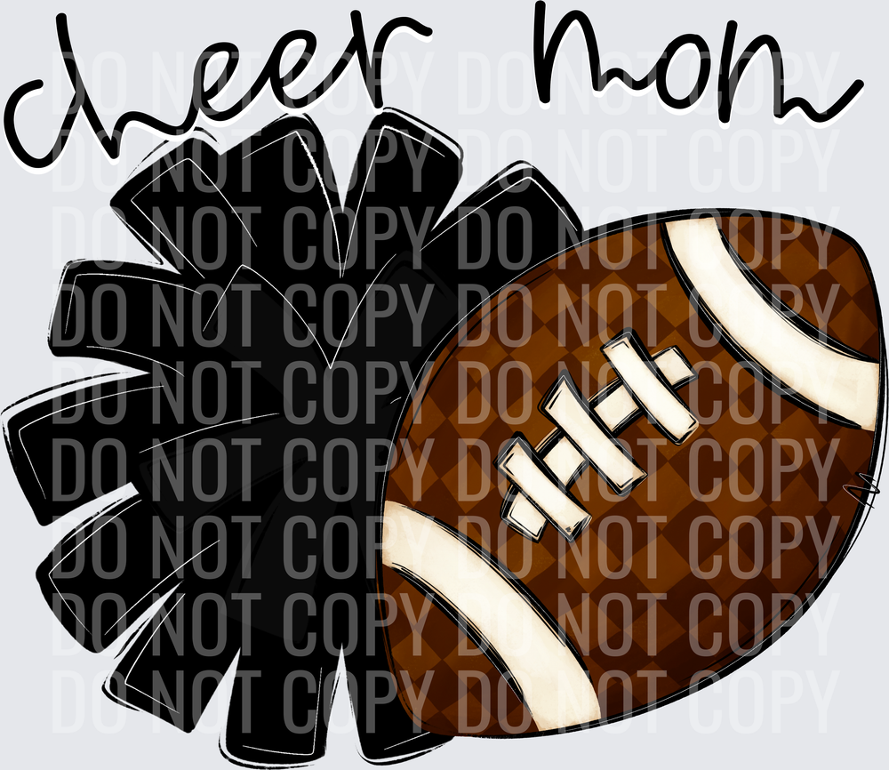 Cheer Mom - CC0926-0022 - Black
