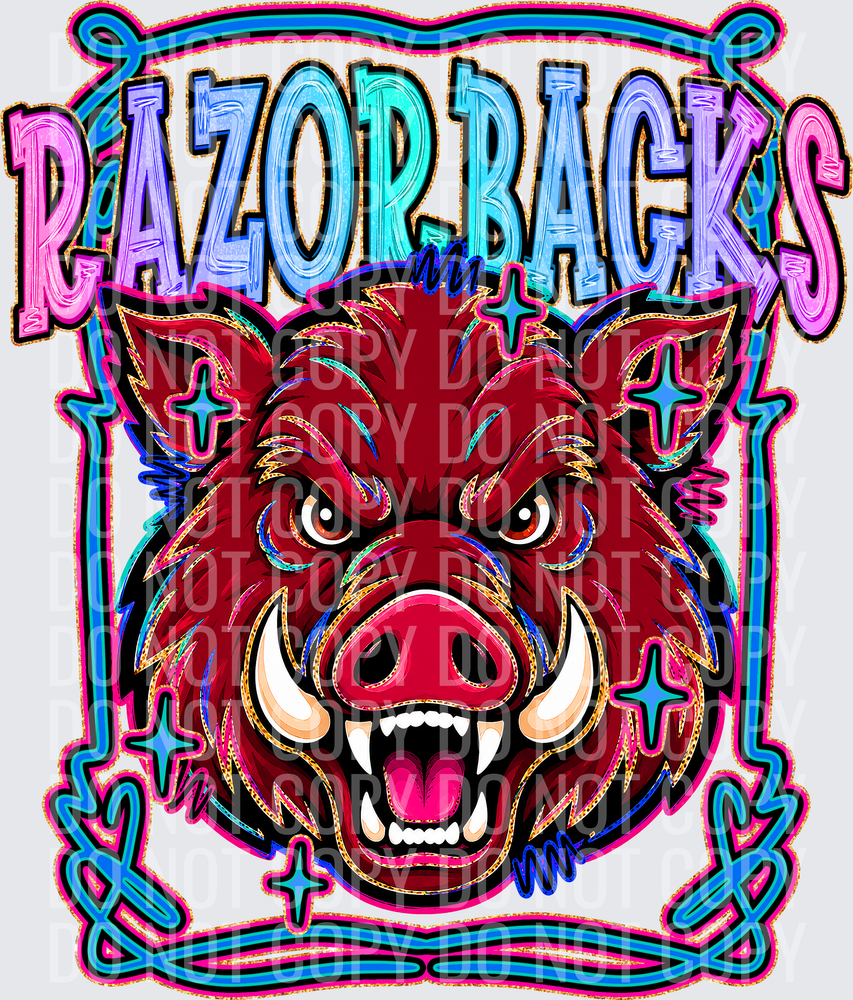 KayndiDesigns 08.26 Retro Pop Razorbacks