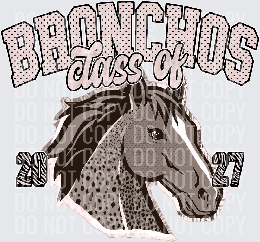 KayndiDesigns 10.26 Class of 2027 Neutral Bronchos